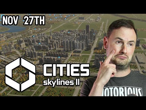 Sips Plays Cities Skylines II! - (27/11/23) - dr eddies londonesque city DELC