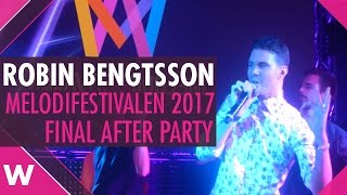 Robin Bengtsson &quot;I Can&#39;t Go On&quot; - Live @ Melodifestivalen 2017 After Party | wiwibloggs