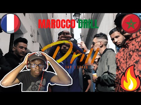 FRENCH REACT TO MAROCCO DRILL - Young Zow X Stoor - Drill MaGhribi