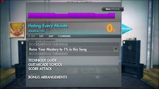 Alkaline Trio&#39;s &quot;Hating Every Minute&quot; Rocksmith Bass Cover