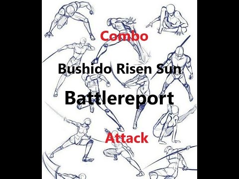 Combo Attack E01 - Bushido Risen Sun Battlereport - Shiho vs Temple of Ro-Kan