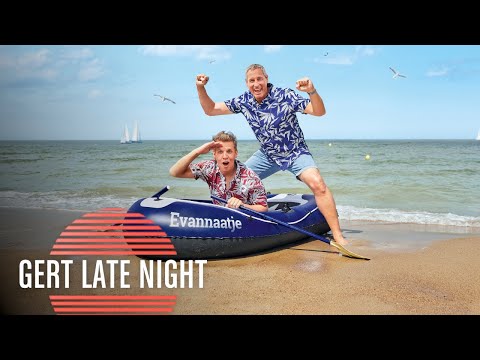 Machtig! Gert en James gaan van start in Oostende | Gert Late Night