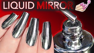 THE &quot;WORLD&#39;S FIRST&quot; LIQUID MIRROR NAIL POLISH?! (conspiracy theories)