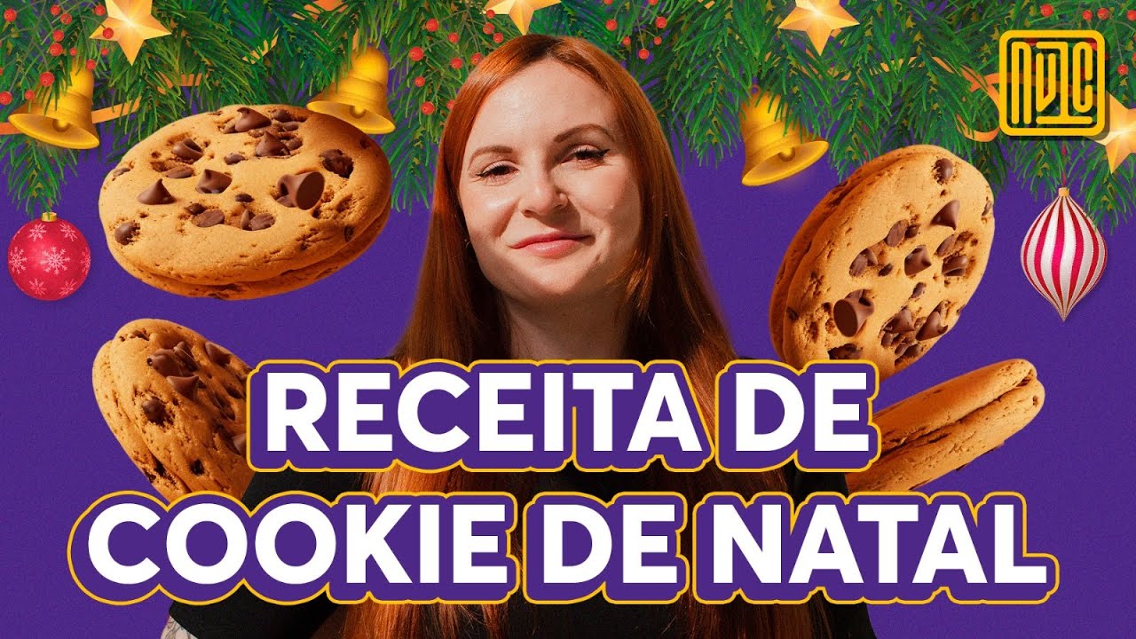 Receita prática de Cookies de Natal