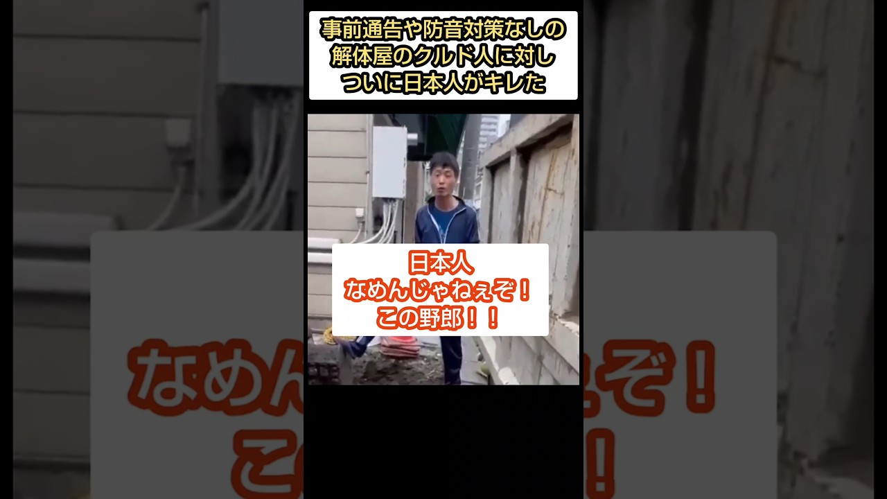 日本人は我慢の限界だ#自民党 #移民 #クルド人