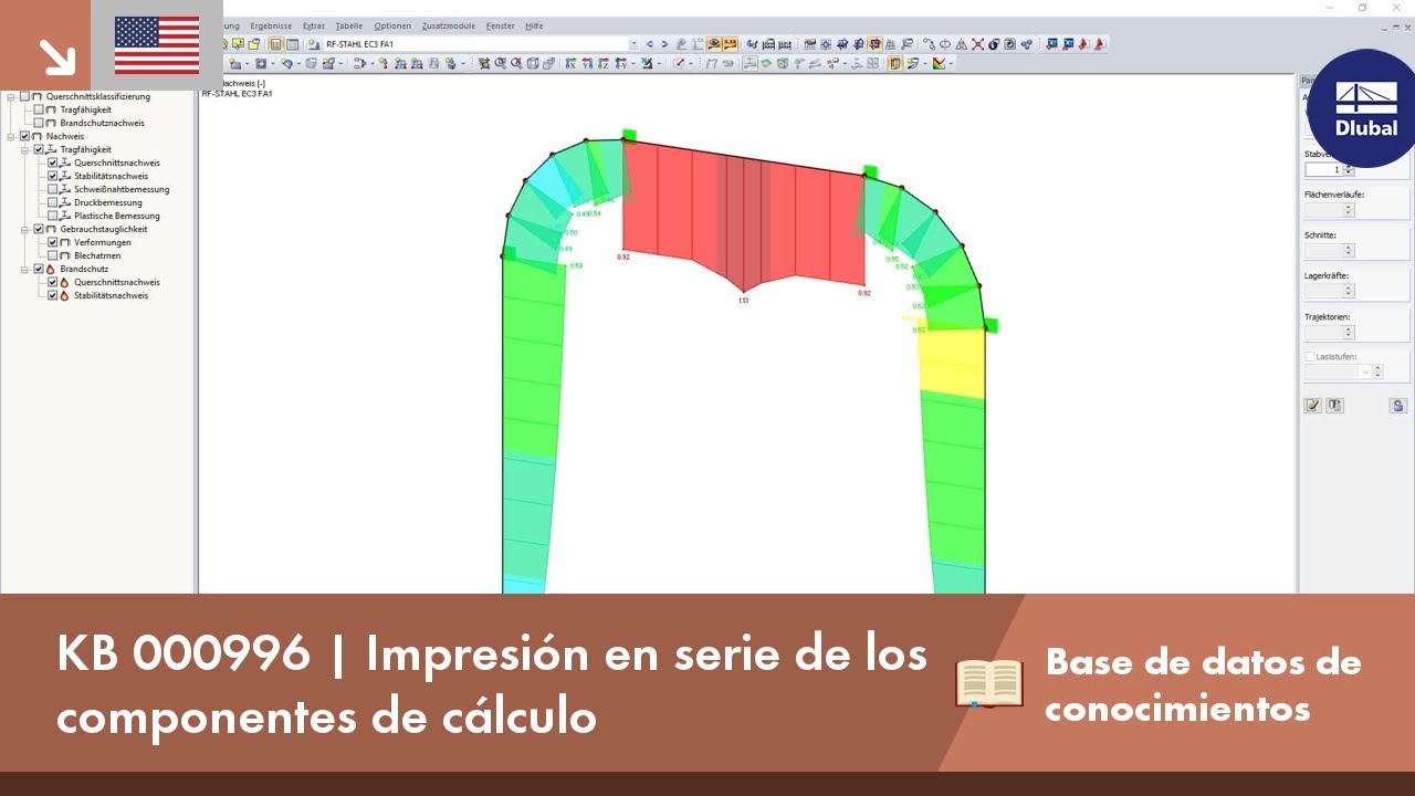 KB 000996 | Impresión en serie de los componentes de cálculo