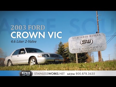 2003-2011 Ford Crown Vic 4.6L - Stainless Works Headers & Exhaust
