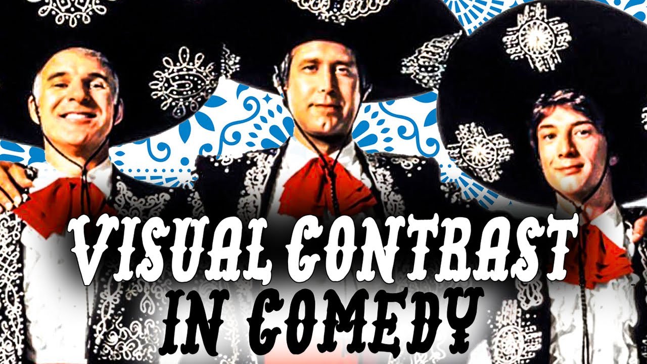 Three Amigos: Visual Contrast in Comedy