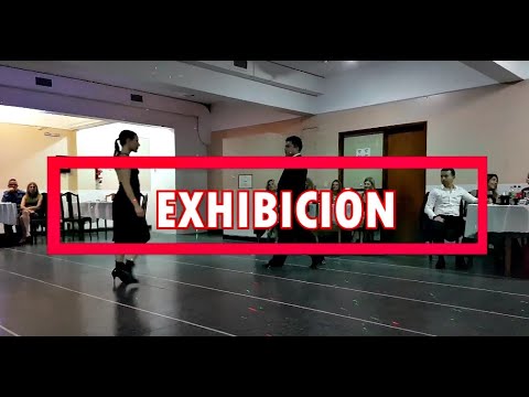 Tango performance Cristian Sosa, Natalia Fures in Sunderland Club, Milonga Abrazo de Tango