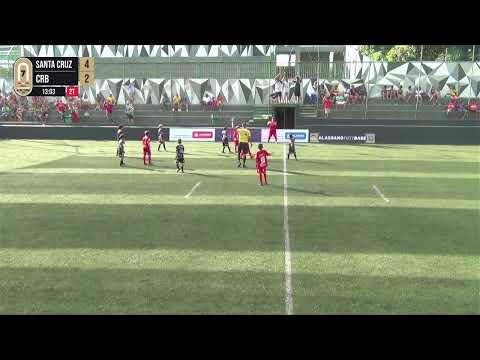 SANTA CRUZ X CRB Campeonato Alagoano de Futebol 7- Sub-11