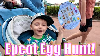 We found them All!!/Epcot Easter Egg Hunt!!