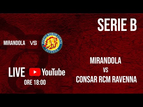 Campionato Serie B Stadium P.Mirandola - Consar  RCM Ravenna