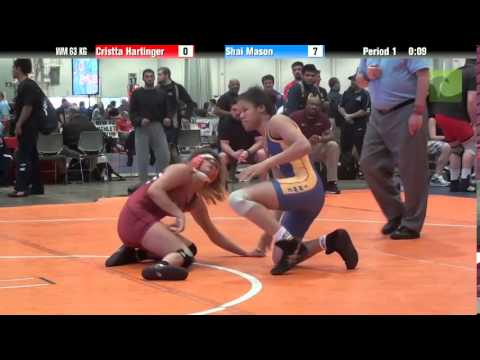 Women WM 63 KG - Cristta Hartinger vs. Shai Mason