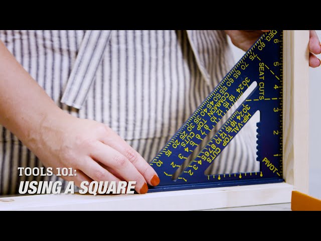 Tools 101: How to Use a Square