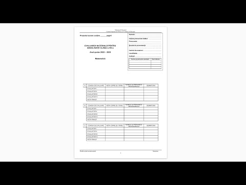 Simulare Evaluare Nationala 2023 -  Rezolvare Subiect