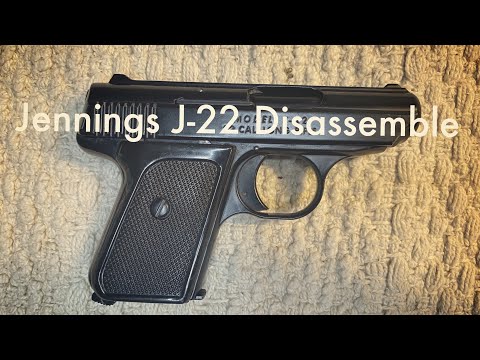 Jennings J-22 Disassemble ￼@thelefthandedshooter99