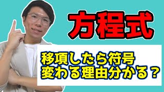 【中学数学】方程式の基礎をどこよりも丁寧に 3-1