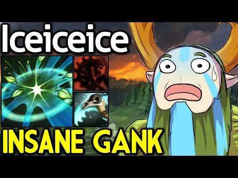 Iceiceice Dota 2 [Nature's Prophet] Insane Gank!
