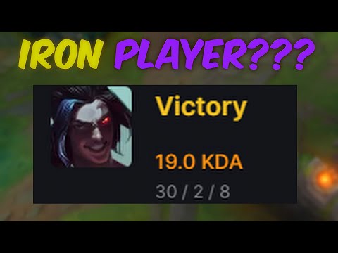 I played Kayn to find out if he's broken. (Iron Certified)