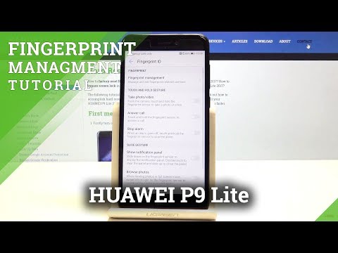 How to Add Fingerprint in HUAWEI P9 Lite - Fingerprint Protection
