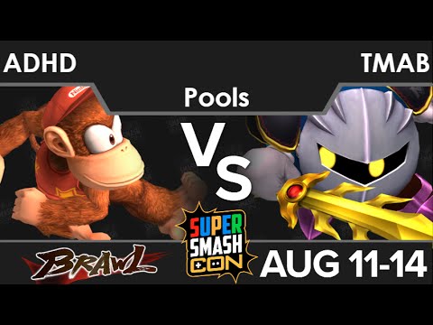 SSC16  - ADHD (Diddy) vs TMAB (MK, Snake) Pools - Brawl