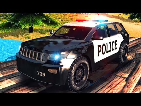 Police Car Driving Offroad - 3D Simulator