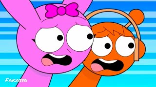 Download lagu Sprunki Rainbow Lost Her Colors.!? Incredibox Sprunki Animation 1 3 2 3 5 4 mp3