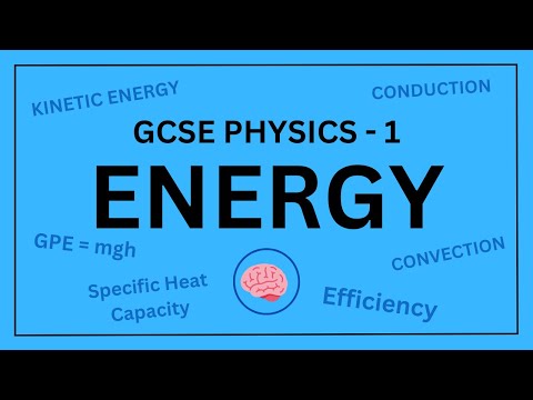 AQA GCSE Physics in 10 Minutes! | Topic 1 - Energy