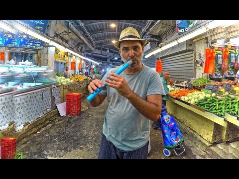 Playing our Kawala on One of the Local Markets in the Middle East