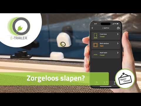 E-Trailer E-Switch deur- en dakluik sensor