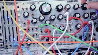 Video thumbnail for Lifeforms Double Helix Oscillator -Pittsburgh Modular ( no talking ) by Dziam Bass