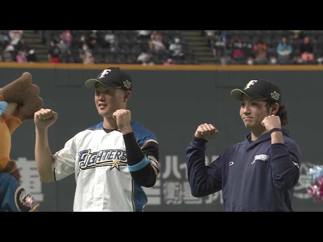 ファイターズ・高濱選手・伊藤投手ヒーローインタビュー 5/28 F-D