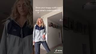 Beautiful blonde tiktok babe looks hot in bikini