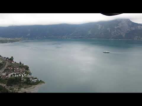 Luftseilbahn Flüelen - Oberaxen Talfahrt 2020 - cable car Switzerland