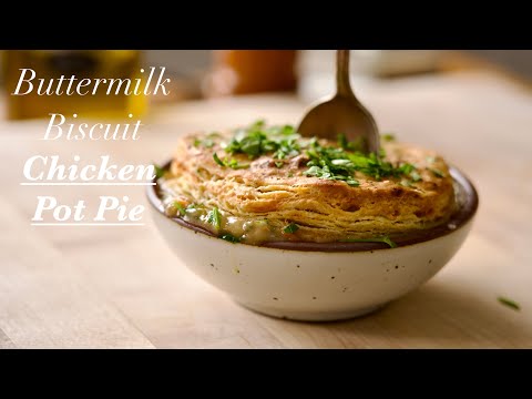 Buttermilk Biscuit Chicken Pot Pie