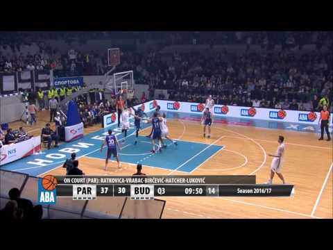 ABA Liga 2016/17 highlights, Round 7: Partizan NIS - Budućnost VOLI (29.10.2016)