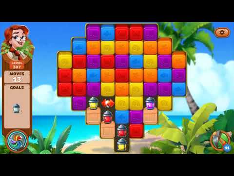 Lost Island: Blast Adventure - Level 307 (No Boosters) HD