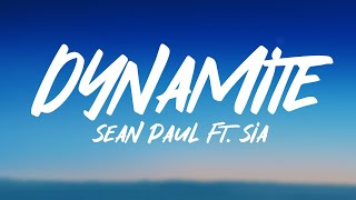 Sean Paul - Dynamite (Lyrics) ft. Sia