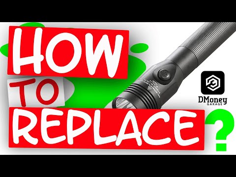 How to replace the switch on a streamlight stinger flashlight. Rebuilding a streamlight stinger