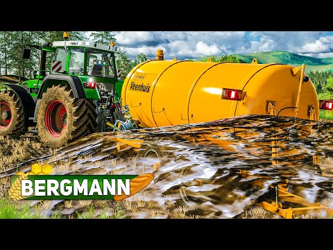 LS19 HOF BERGMANN #65: GÜLLE fahren mit FENDT und Veenhuis 6800 | LANDWIRTSCHAFTS SIMULATOR 19
