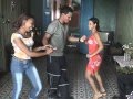 Yanek Revilla Dancing With Two Women in Santiago de Cuba
