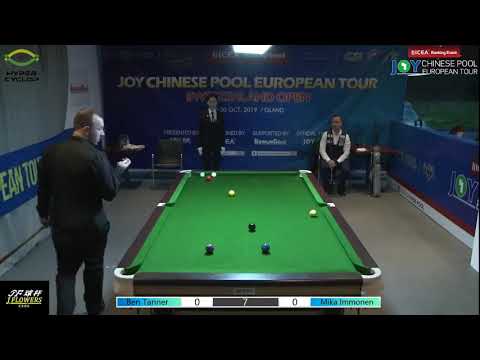Mika Immonen VS Ben Tanner - 2019 Joy Chinese Pool Euro Tour Switzerland Open