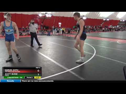 High School Boys 138 Scott Busse Poeta Vs Samuel Koth The Wrestling Factory
