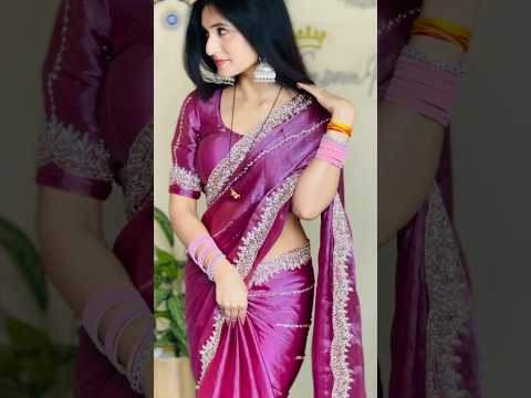 viral jimmi Chuu pink saree | Rohit fashion club #janmashtmi