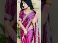 Viral Jimmi Chuu Pink Saree Rohit Fashion Club Janmashtmi