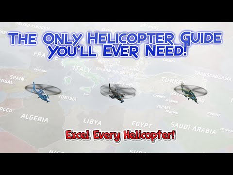 The Only Helicopter Guide You'll Ever Need for Supremacy WW3! Excel Every Helicopter! (2026)