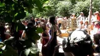 preview picture of video '2012 Oregon Country Fair Drum Circle Part 1'