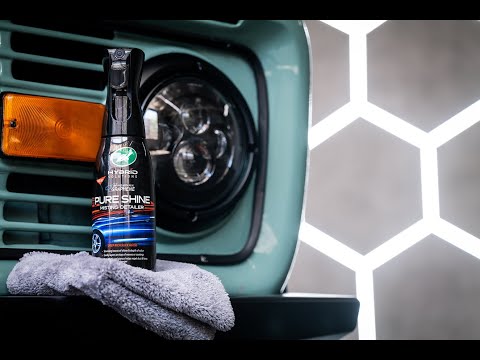 Rich, Wet Shine | Turtle Wax Hybrid Solutions Pure Shine Misting Detailer