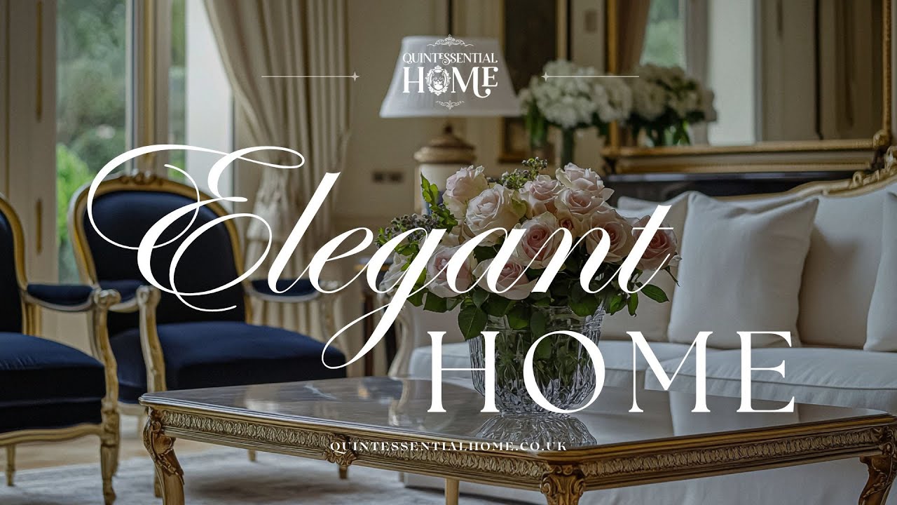 Elegant Home Decor Ideas & Inspiration • Smooth Weekend Jazz Music • Quintessential Home
