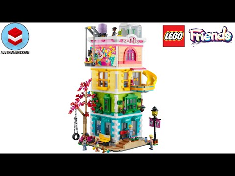 Vidéo LEGO Friends 41748 : Le centre collectif de Heartlake City